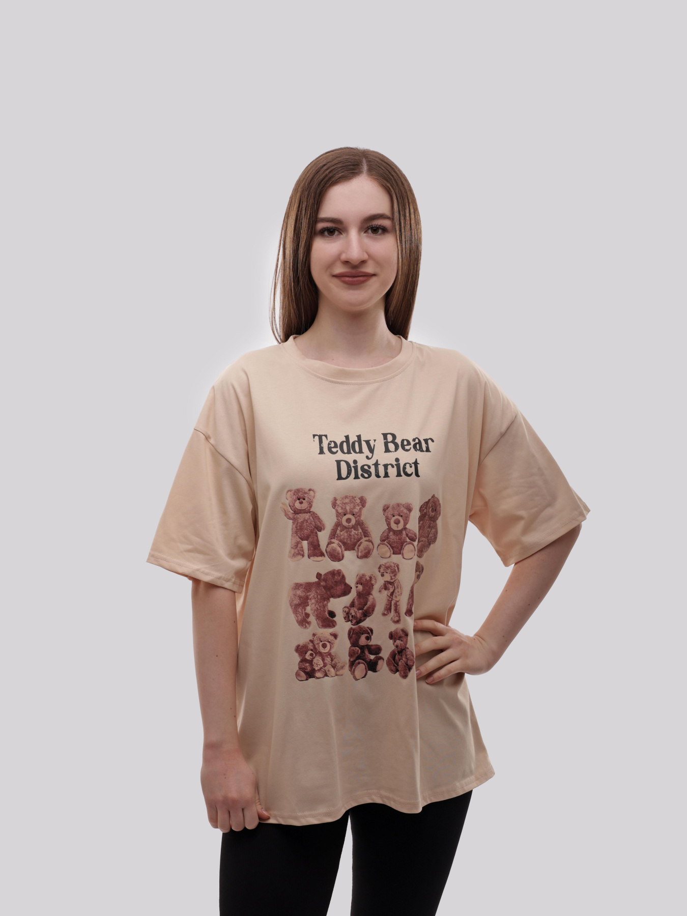 Футболка женская Бежевый STREAM модель 711268 Фото