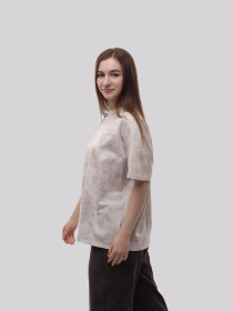 Футболка женская Серый LUMO модель 711861 Футболка женская Серый LUMO модель 711861 Фото