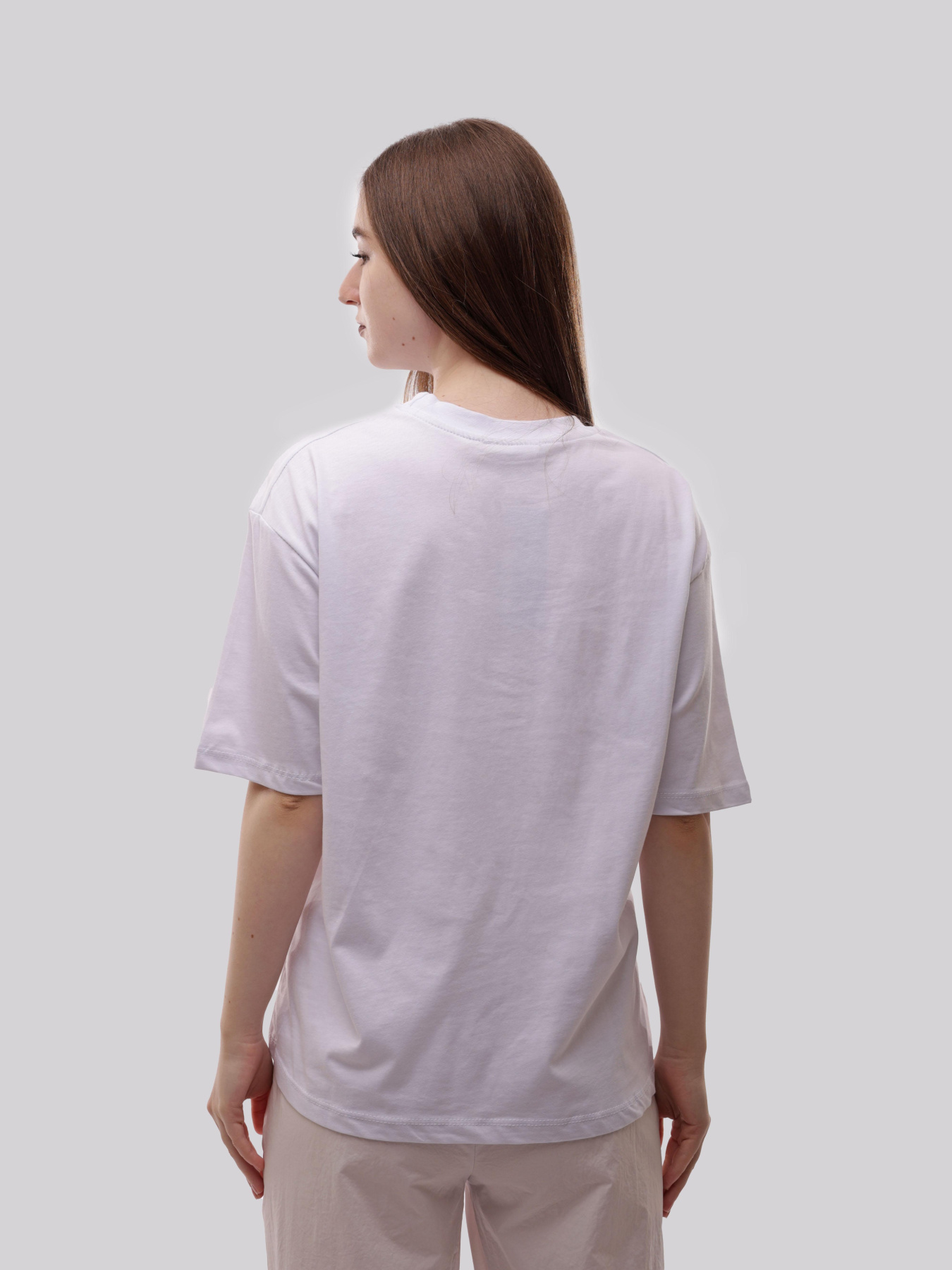 Футболка женская Белый LUMO модель 712583 Фото