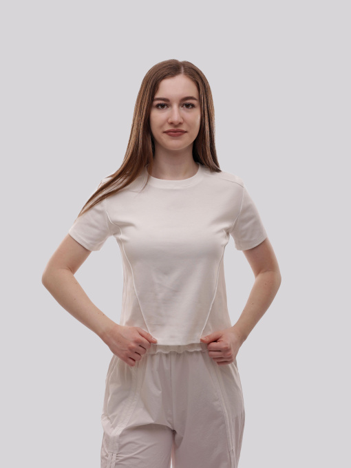 Футболка жіноча Білий STREAM модель 714338 Фото
