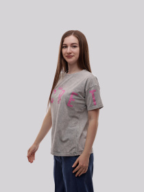 Футболка женская Светло-серый LUMO модель 715030 Футболка женская Светло-серый LUMO модель 715030 Фото