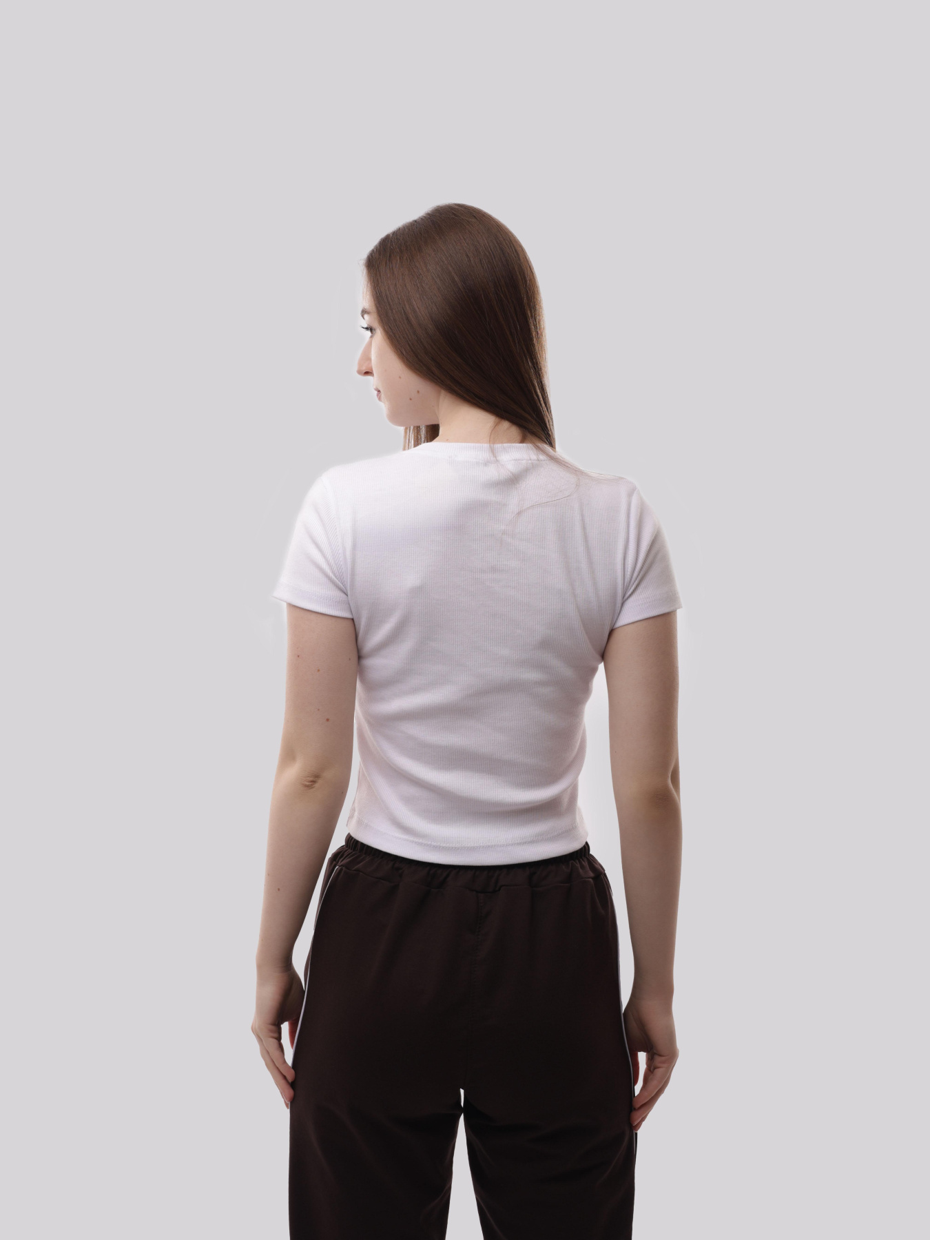 Футболка женская Белый LUMO модель 715438 Фото