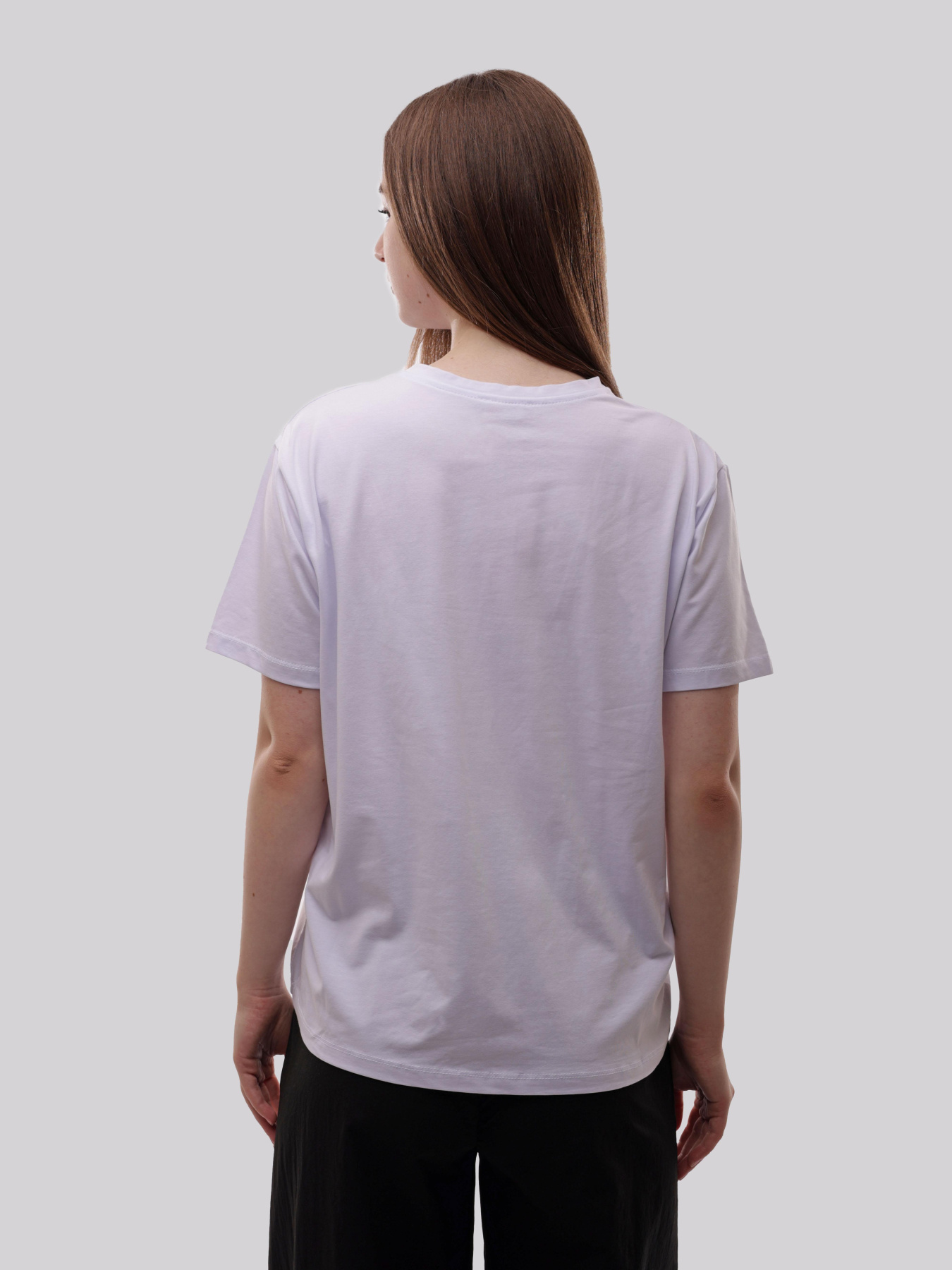 Футболка женская Белый LUMO модель 715619 Фото