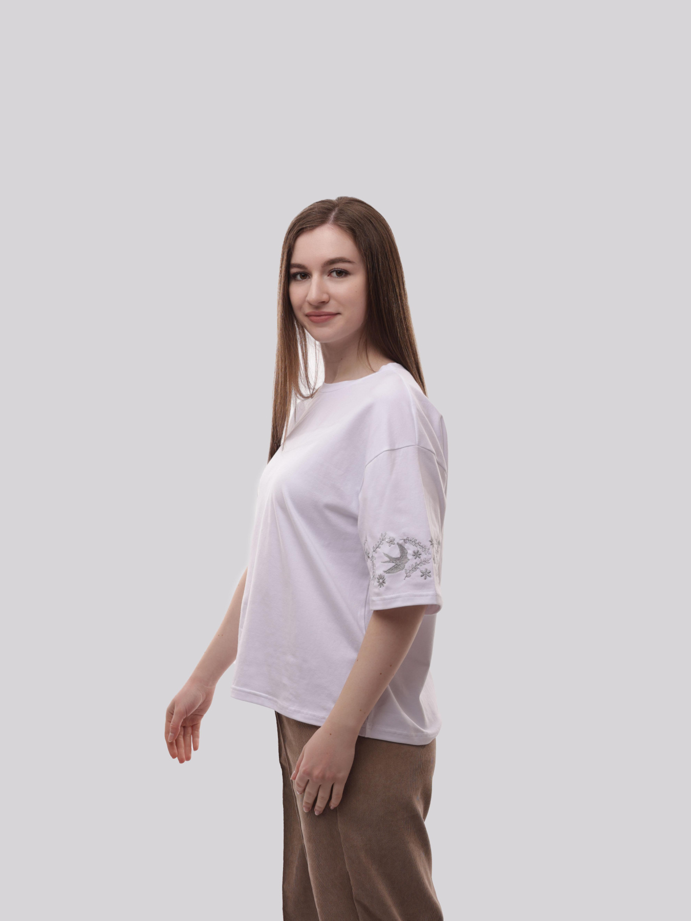 Футболка жіноча Білий STREAM модель 715734 Фото