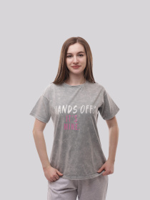 Футболка женская Светло-серый LUMO модель 716656 Футболка женская Светло-серый LUMO модель 716656 Фото