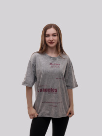 Футболка женская Светло-серый LUMO модель 720332 Футболка женская Светло-серый LUMO модель 720332 Фото