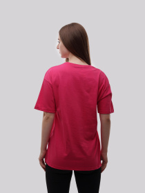 Футболка женская Малиновый LUMO модель 723155 Фото