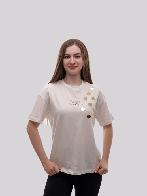 Футболка женская Белый LUMO модель 724461 Фото