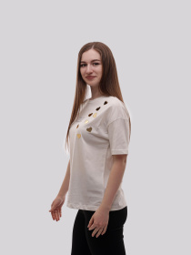 Футболка женская Белый LUMO модель 724461 Фото