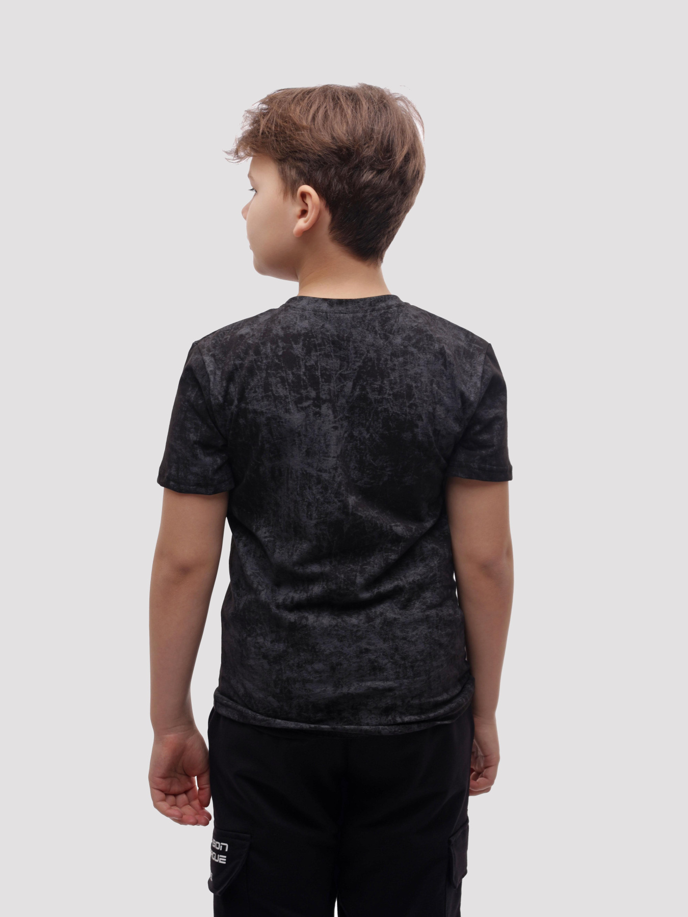 Футболка для мальчика подростка Чёрный ELFTEX модель 709974 Фото