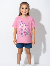 Футболка для дівчинки Рожевий STREAM модель 724417 Фото