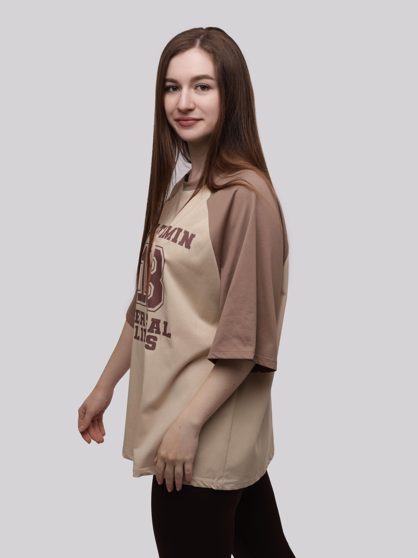 Футболка женская Бежевый LUMO модель 706933 Фото