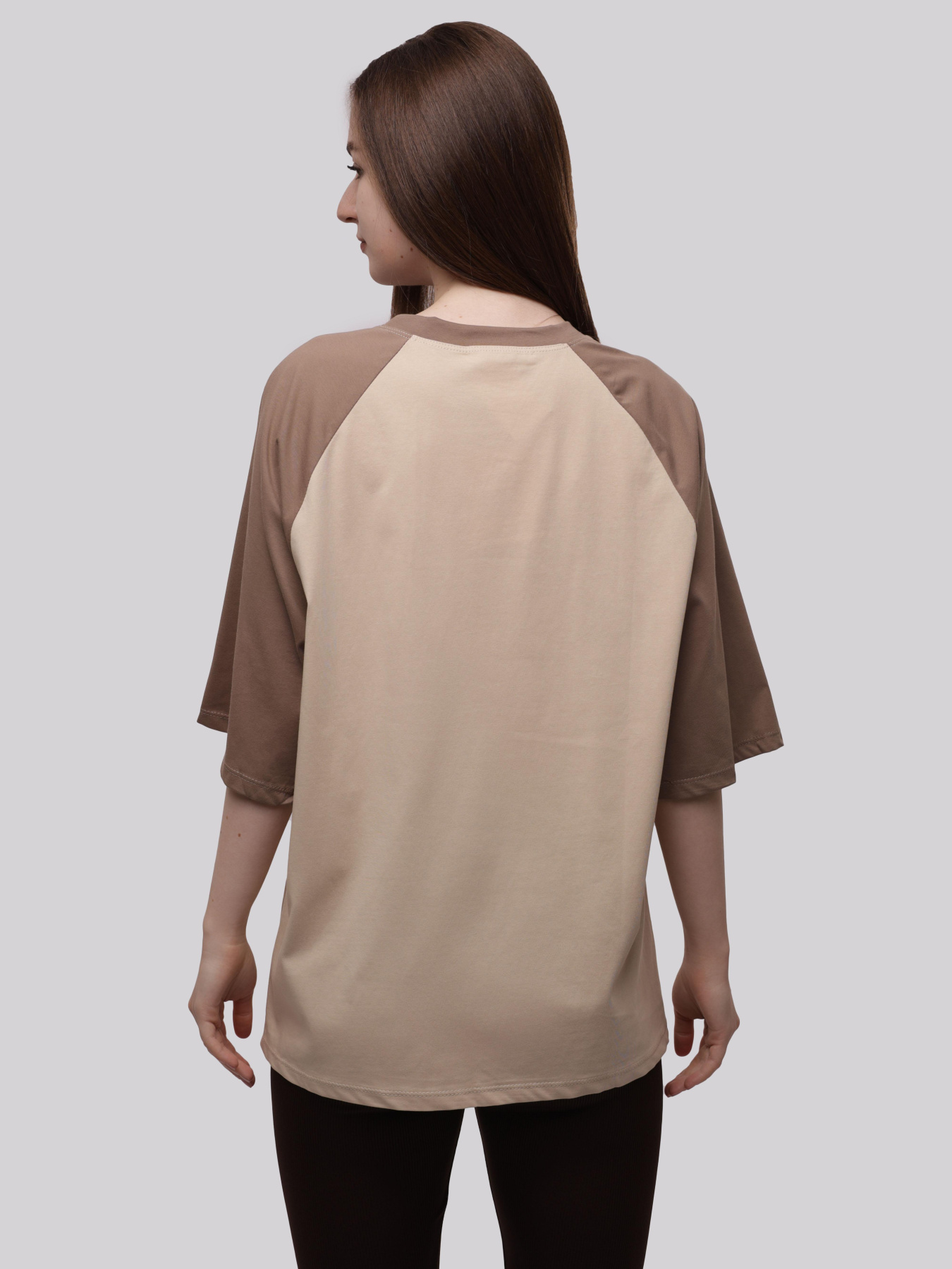 Футболка женская Бежевый LUMO модель 706933 Фото