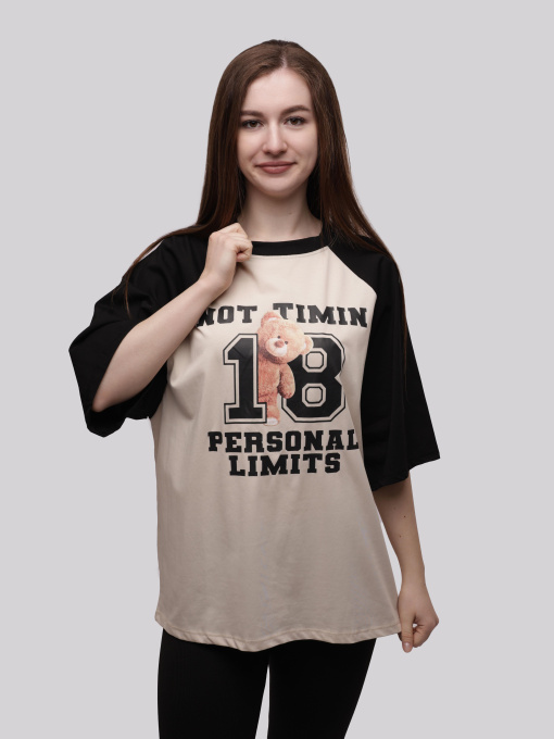 Футболка женская Молочный LUMO модель 706934 Фото