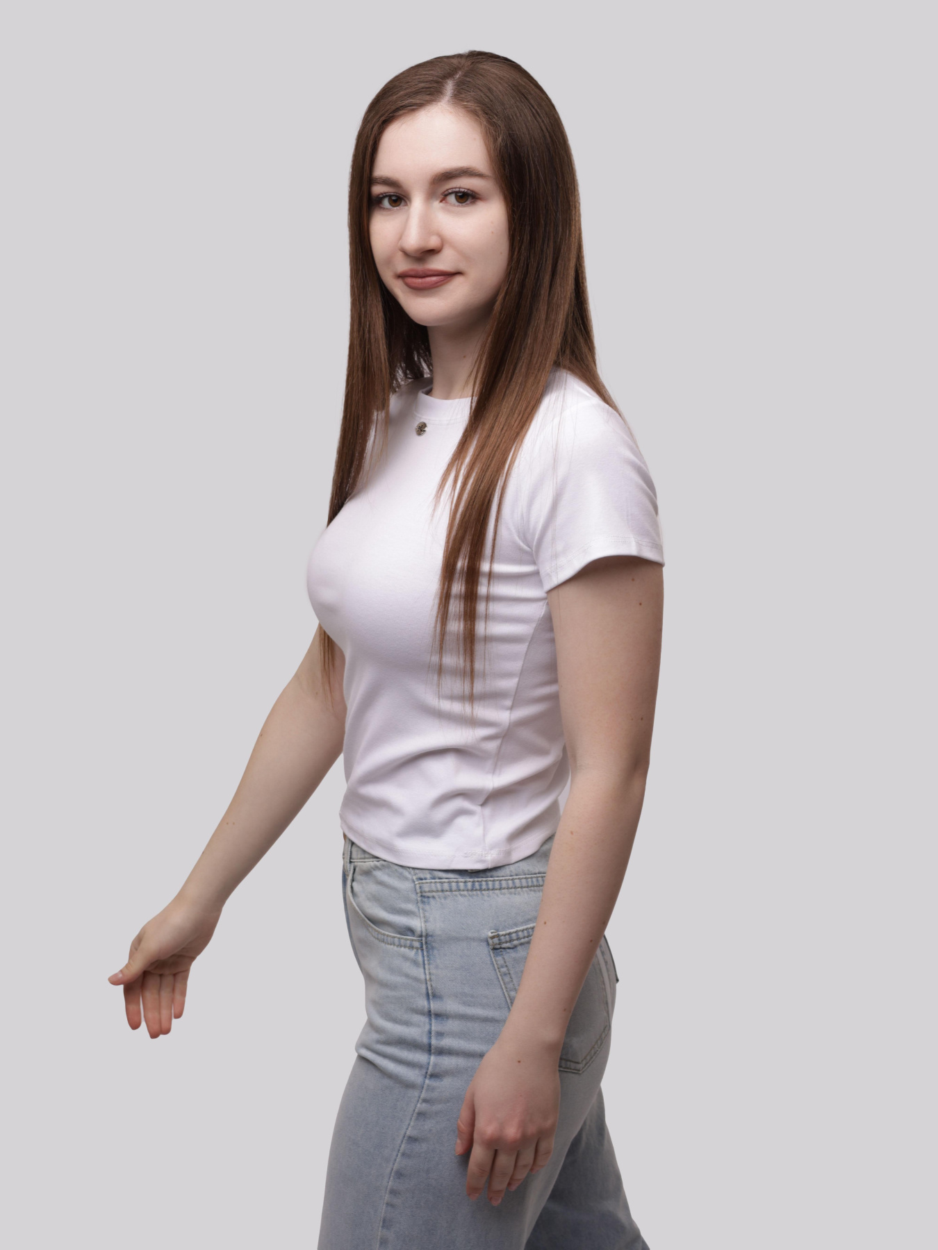 Футболка жіноча Білий LUMO модель 707612 Фото