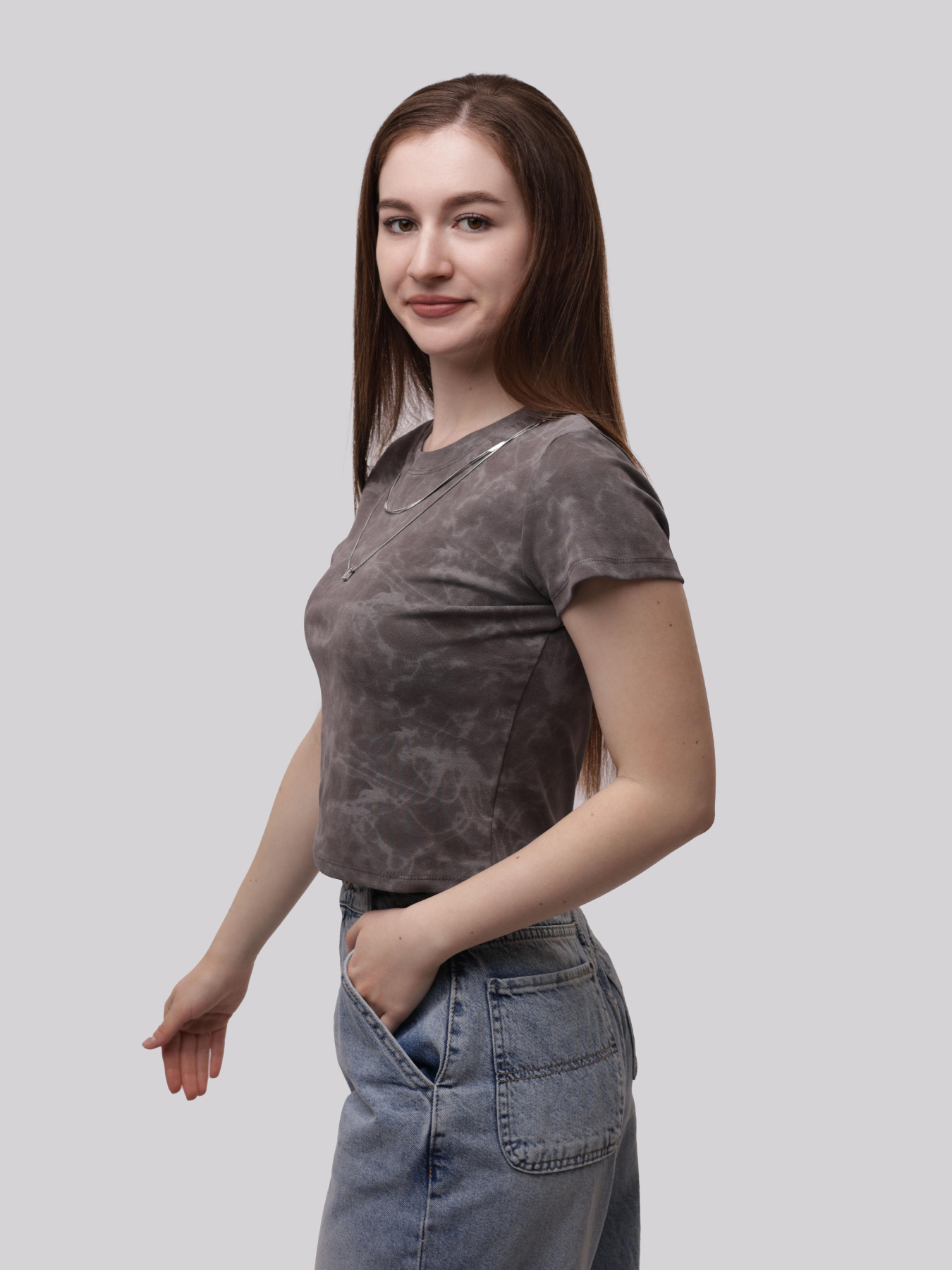 Футболка жіноча Графіт LUMO модель 708608 Фото