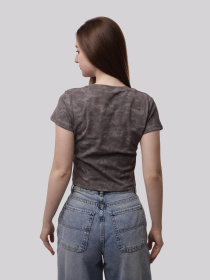 Футболка жіноча Графіт LUMO модель 708608 Футболка жіноча Графіт LUMO модель 708608 Фото