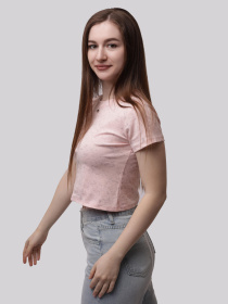 Футболка женская Розовый LUMO модель 708612 Фото