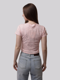 Футболка женская Розовый LUMO модель 708612 Фото