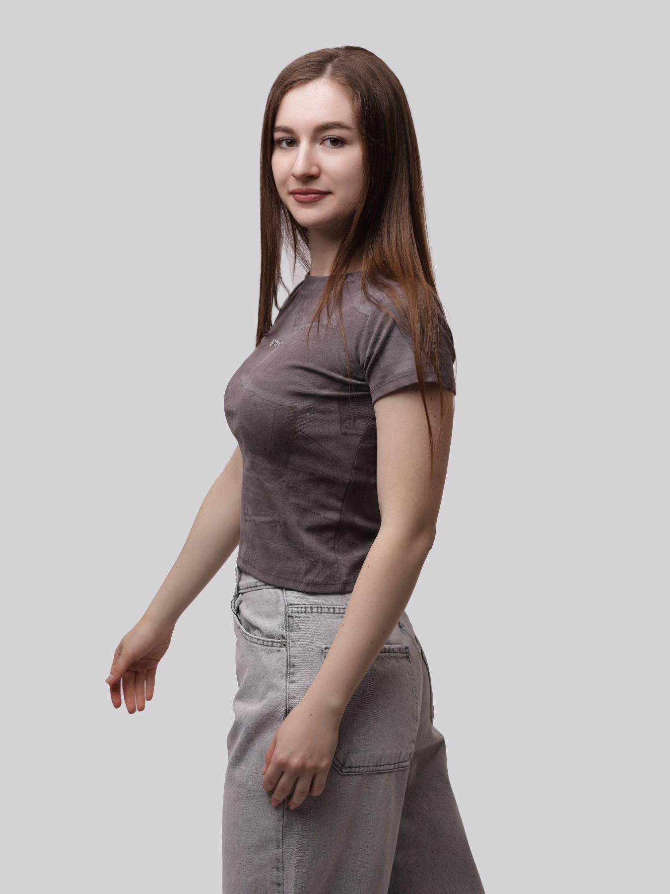 Футболка жіноча Графіт LUMO модель 708617 Фото