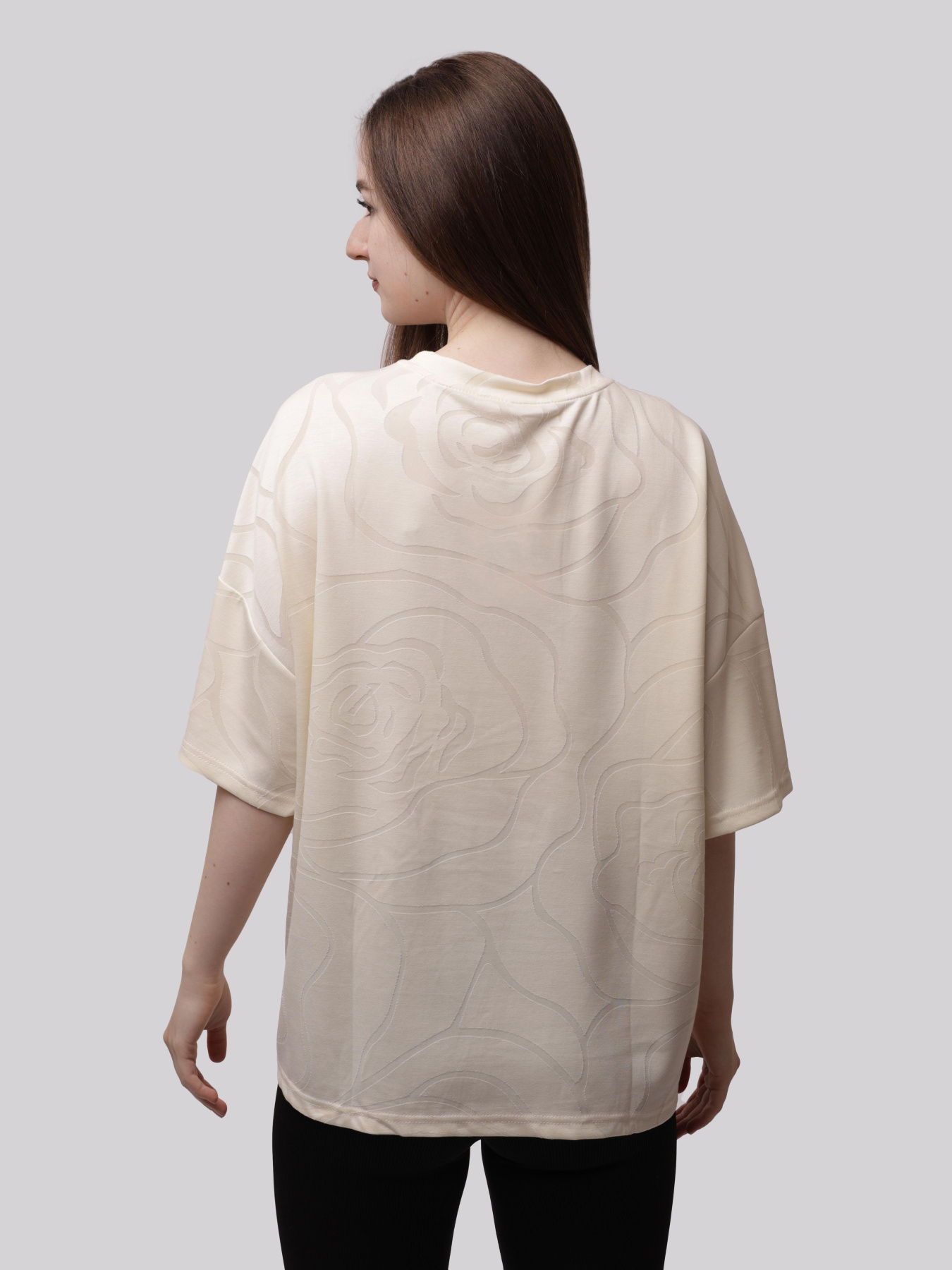 Футболка женская Молочный LUMO модель 708677 Фото