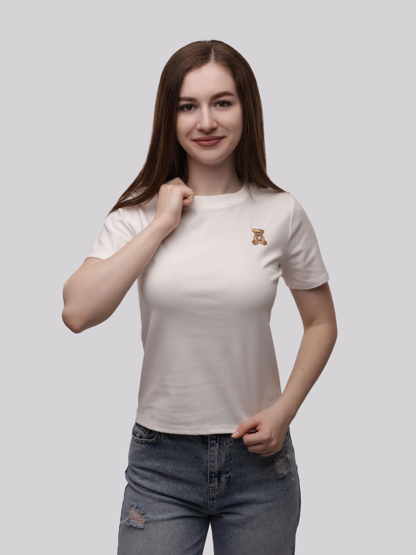 Футболка жіноча Білий STREAM модель 709808 Фото