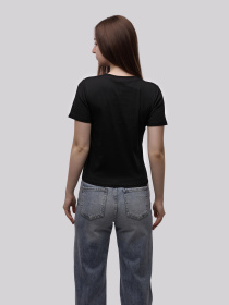 Футболка женская Чёрный STREAM модель 709810 Фото