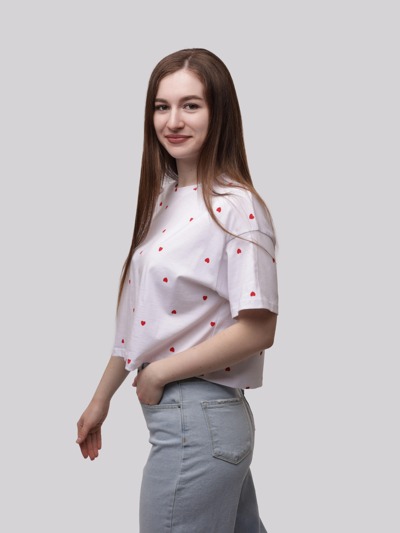 Футболка жіноча Білий ANDIN модель 710898 Фото