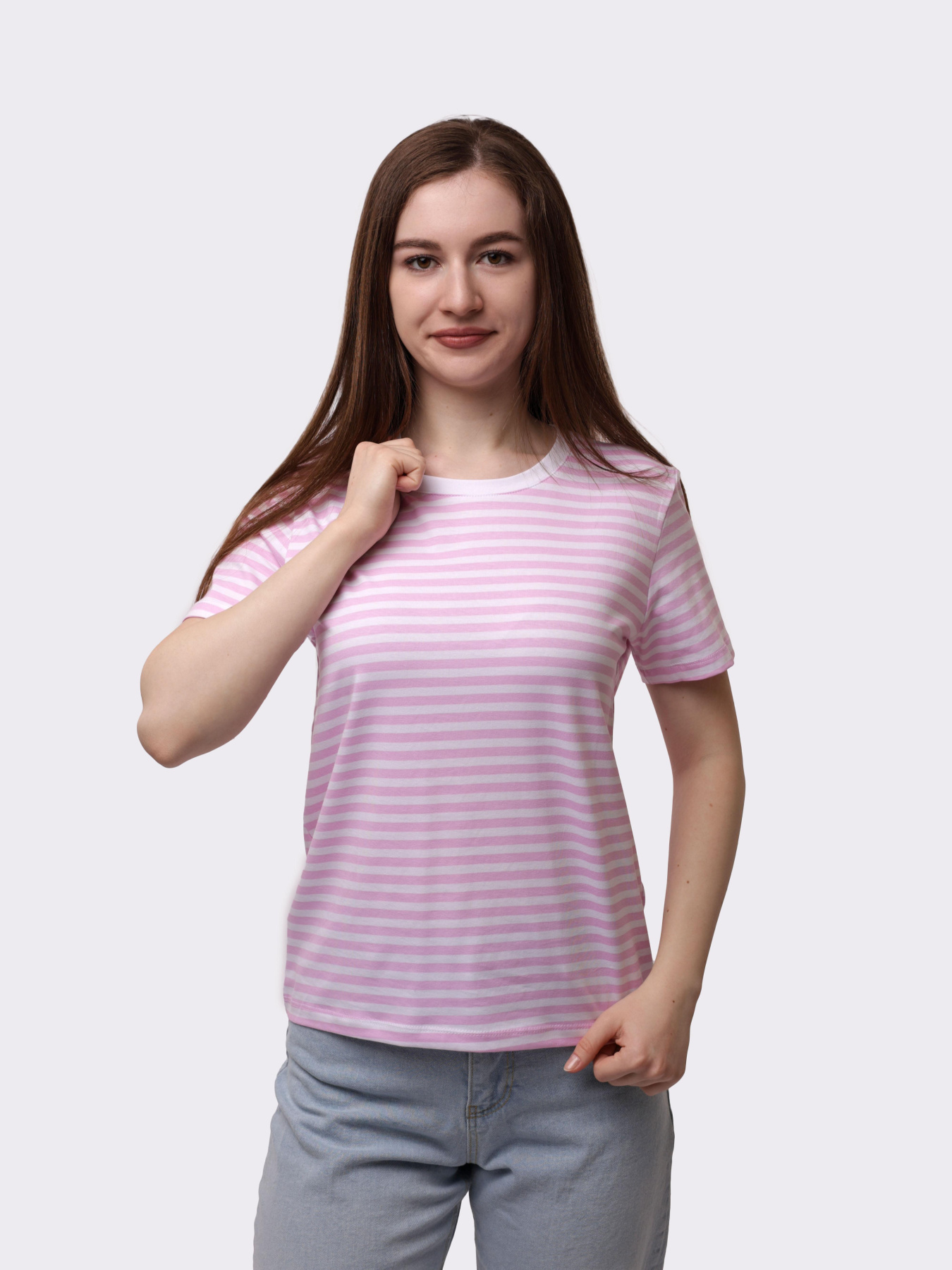 Футболка жіноча Рожевий ANDIN модель 710905 Фото