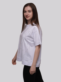 Футболка жіноча Білий STREAM модель 713498 Фото