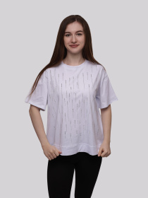 Футболка жіноча Білий STREAM модель 713498 Фото