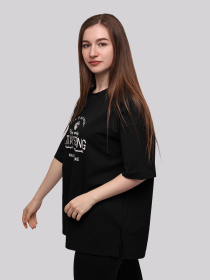 Футболка женская Чёрный STREAM модель 714342 Фото