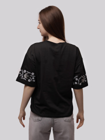 Футболка женская Чёрный STREAM модель 715735 Фото