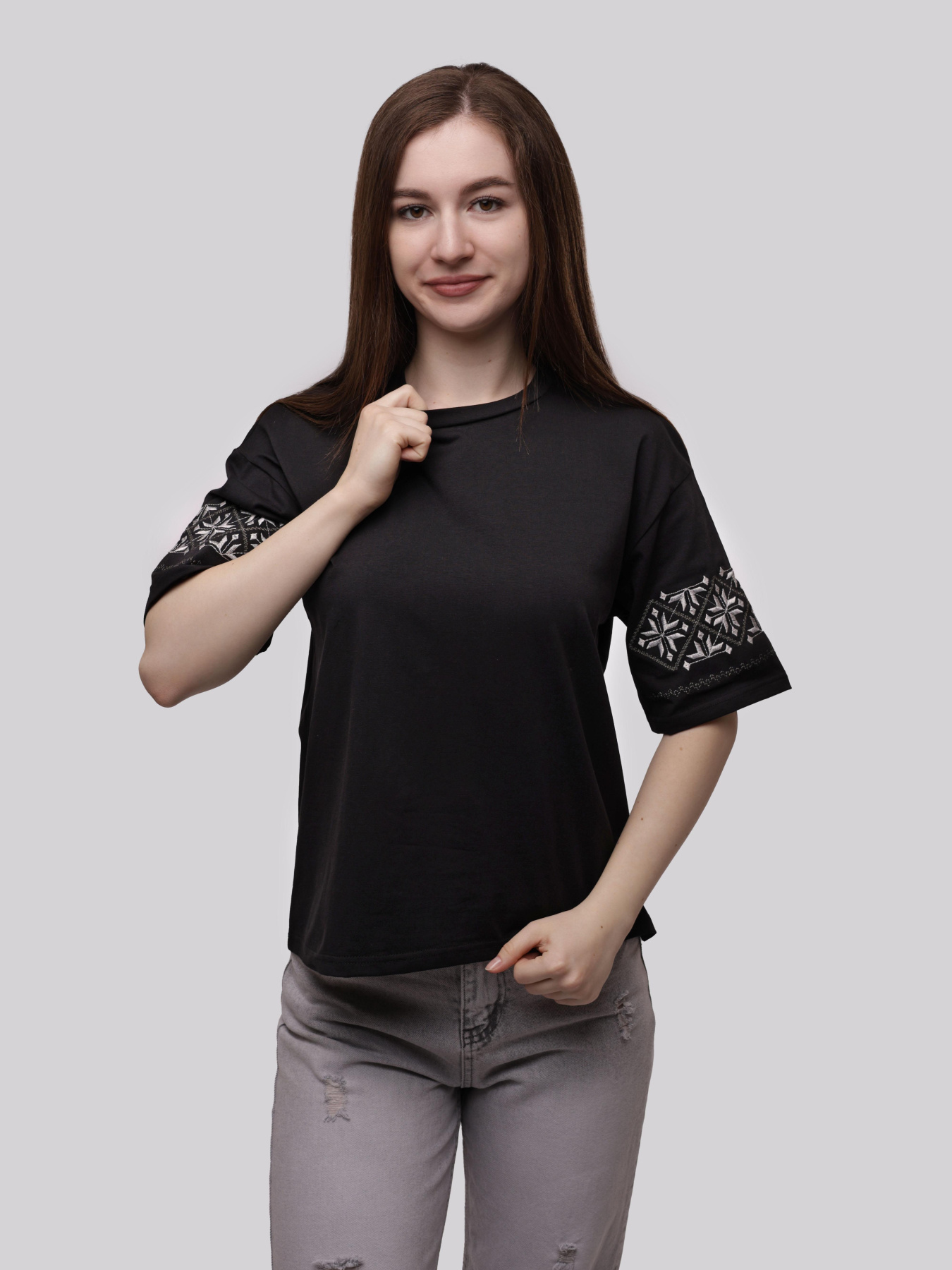 Футболка жіноча Чорний STREAM модель 715737 Фото