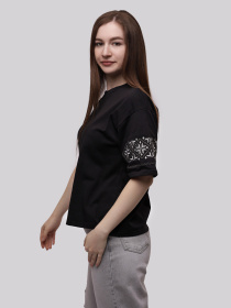 Футболка жіноча Чорний STREAM модель 715737 Фото