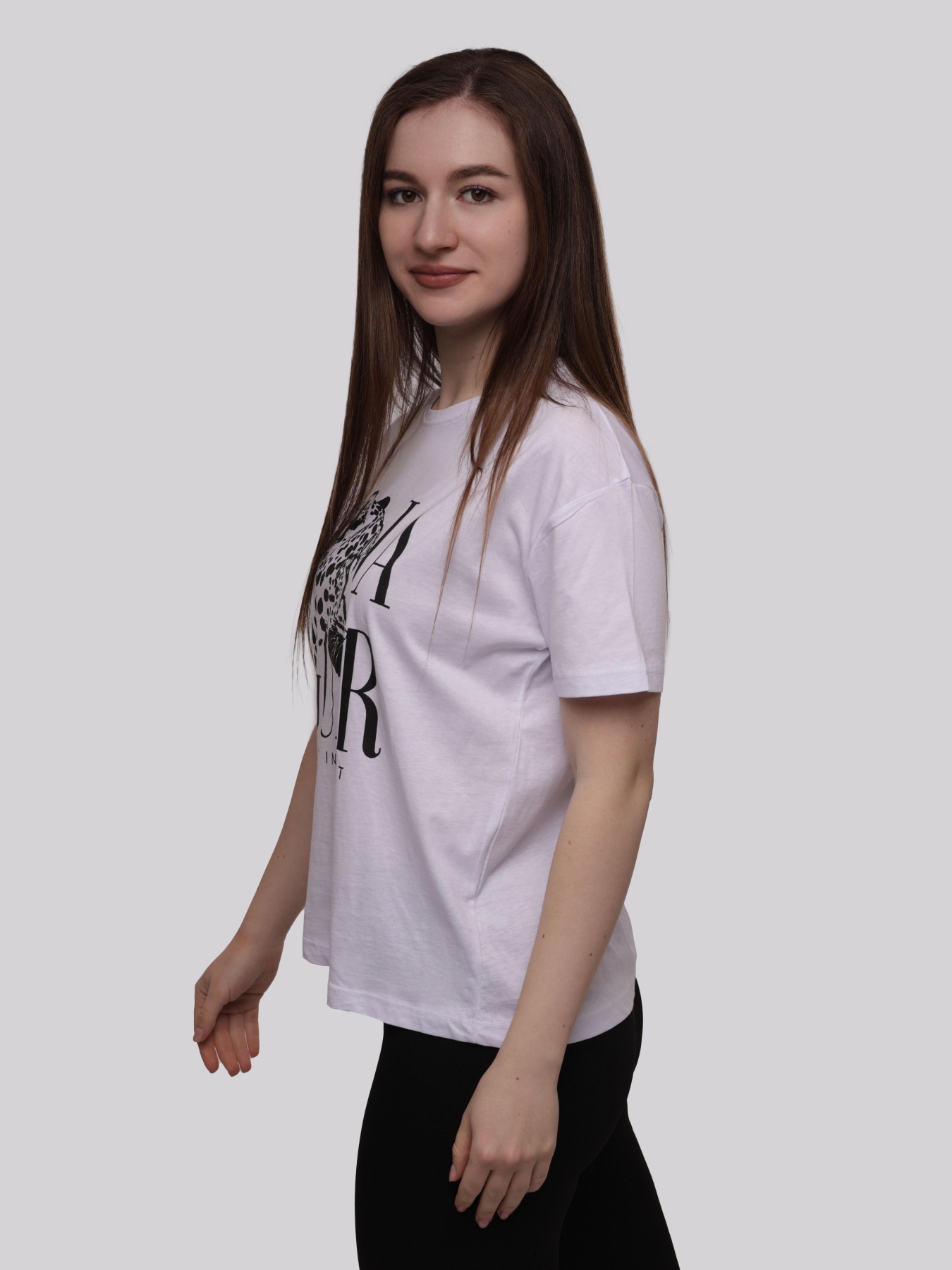 Футболка женская Белый LUMO модель 718458 Фото