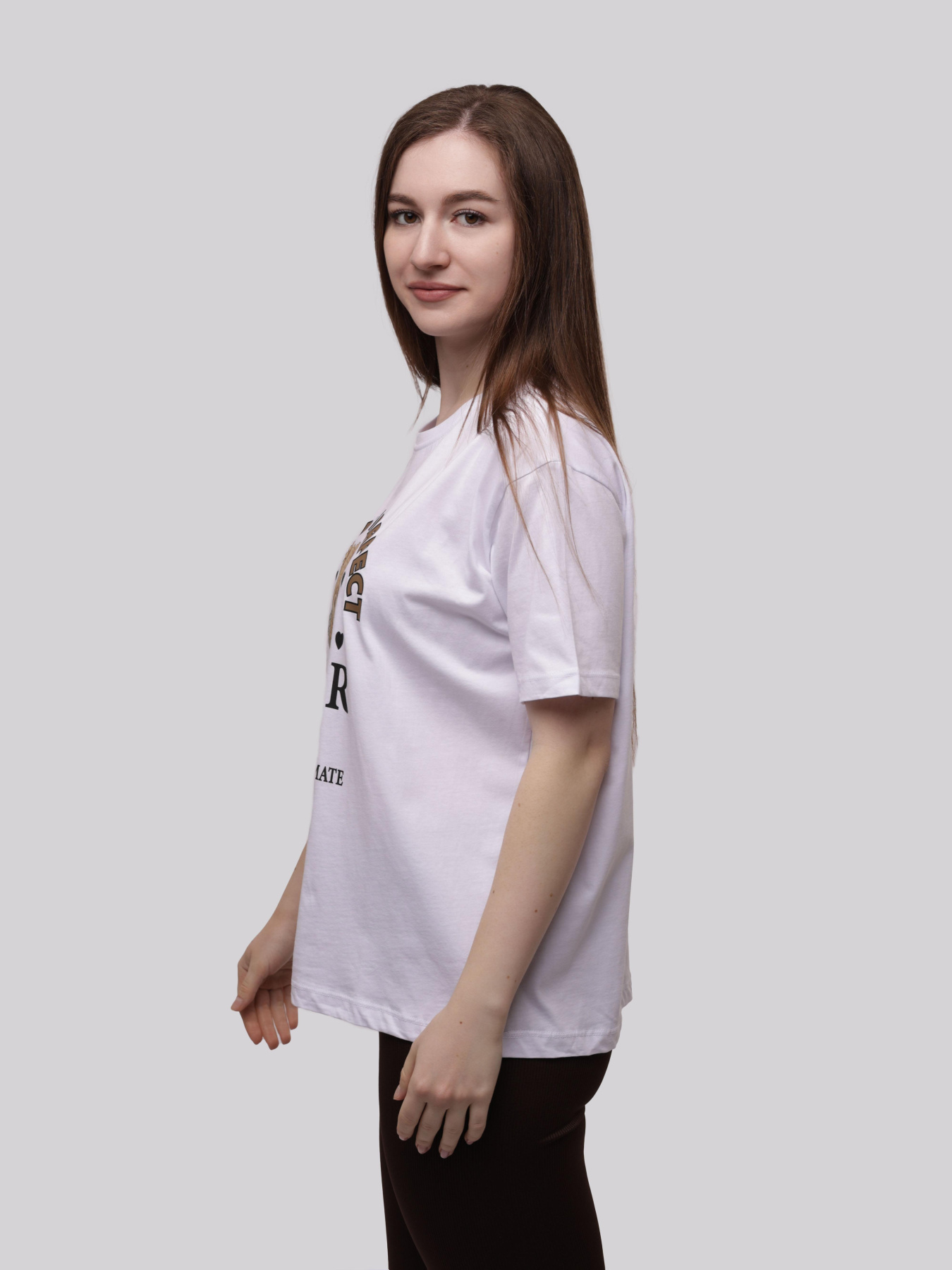 Футболка женская Белый LUMO модель 718485 Фото