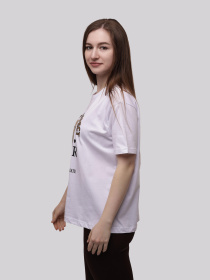 Футболка женская Белый LUMO модель 718485 Фото