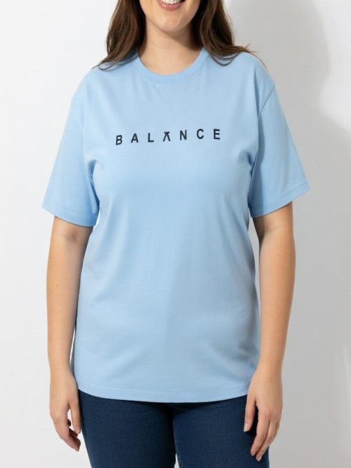 Футболка женская Голубой LUMO модель 706932 Фото