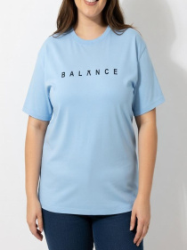 Футболка женская Голубой LUMO модель 706932 Футболка женская Голубой LUMO модель 706932 Фото