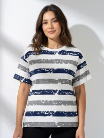 Футболка жіноча Білий LUMO модель 707627 Футболка жіноча Білий LUMO модель 707627 Фото