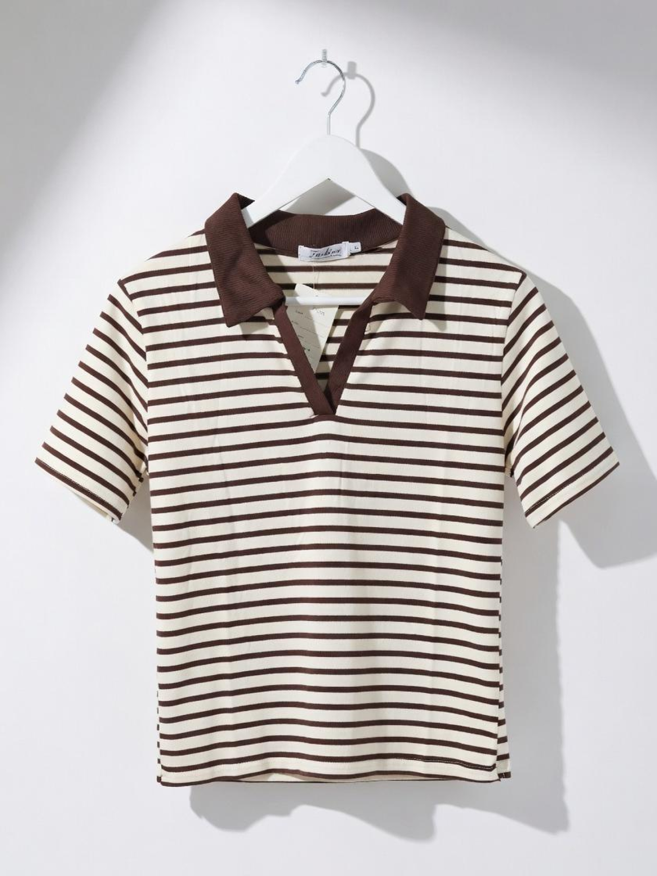 Поло женское Тёмно-коричневый LUMO модель 710666 Фото