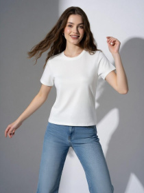 Футболка жіноча Білий STREAM модель 715101 Фото