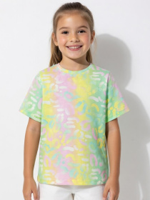 Футболка для дівчинки Бежевий STREAM модель 709850 Футболка для дівчинки Бежевий STREAM модель 709850 Фото