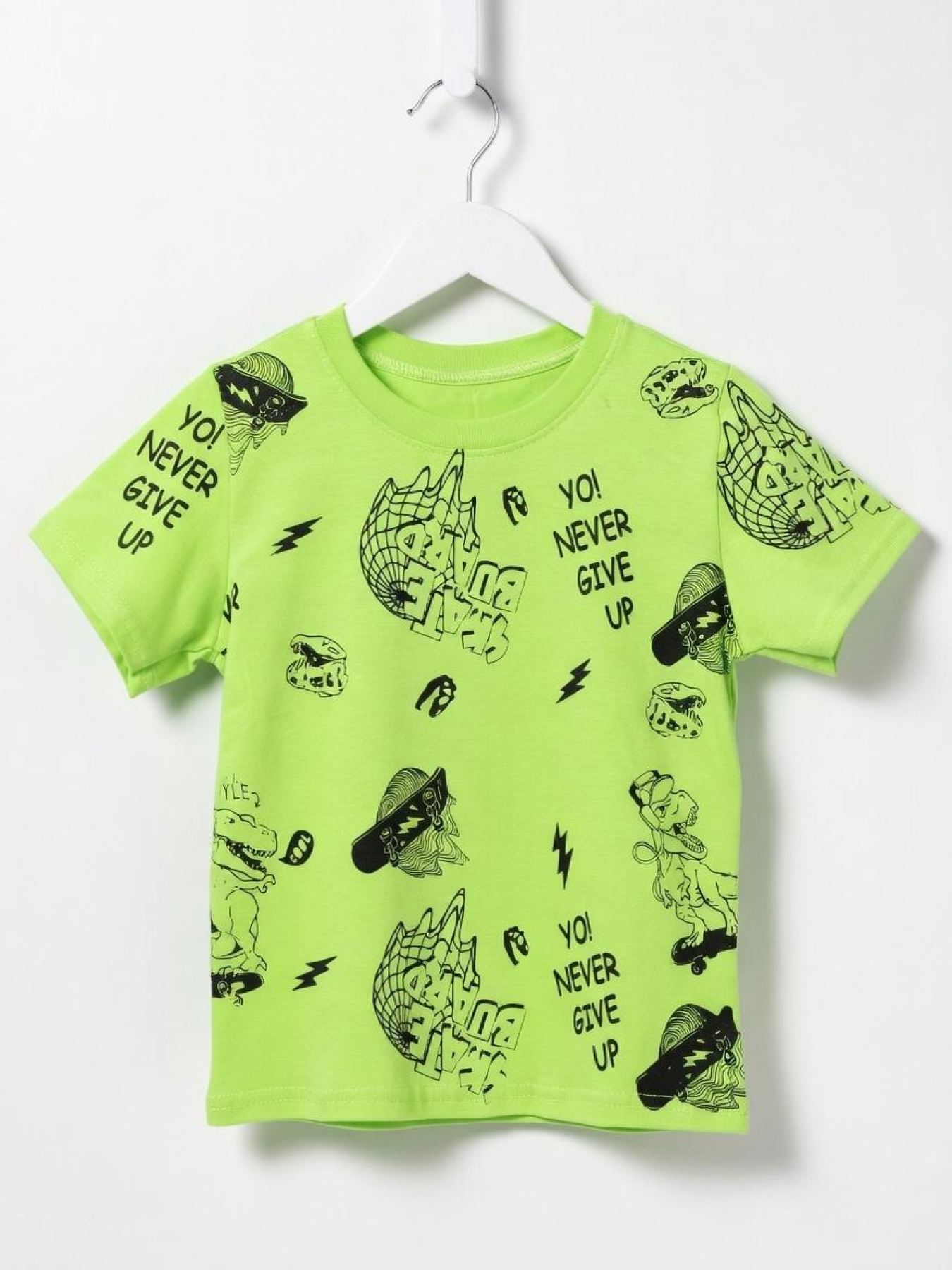 Футболка для хлопчика Салатовий STREAM модель 712680 Фото