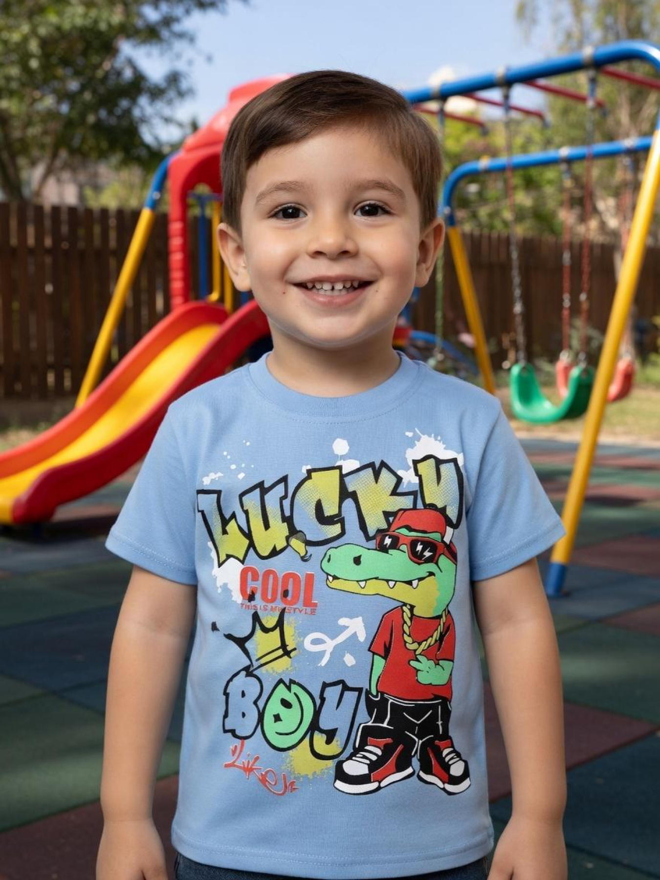 Футболка для мальчика Синий STREAM модель 713792 Фото