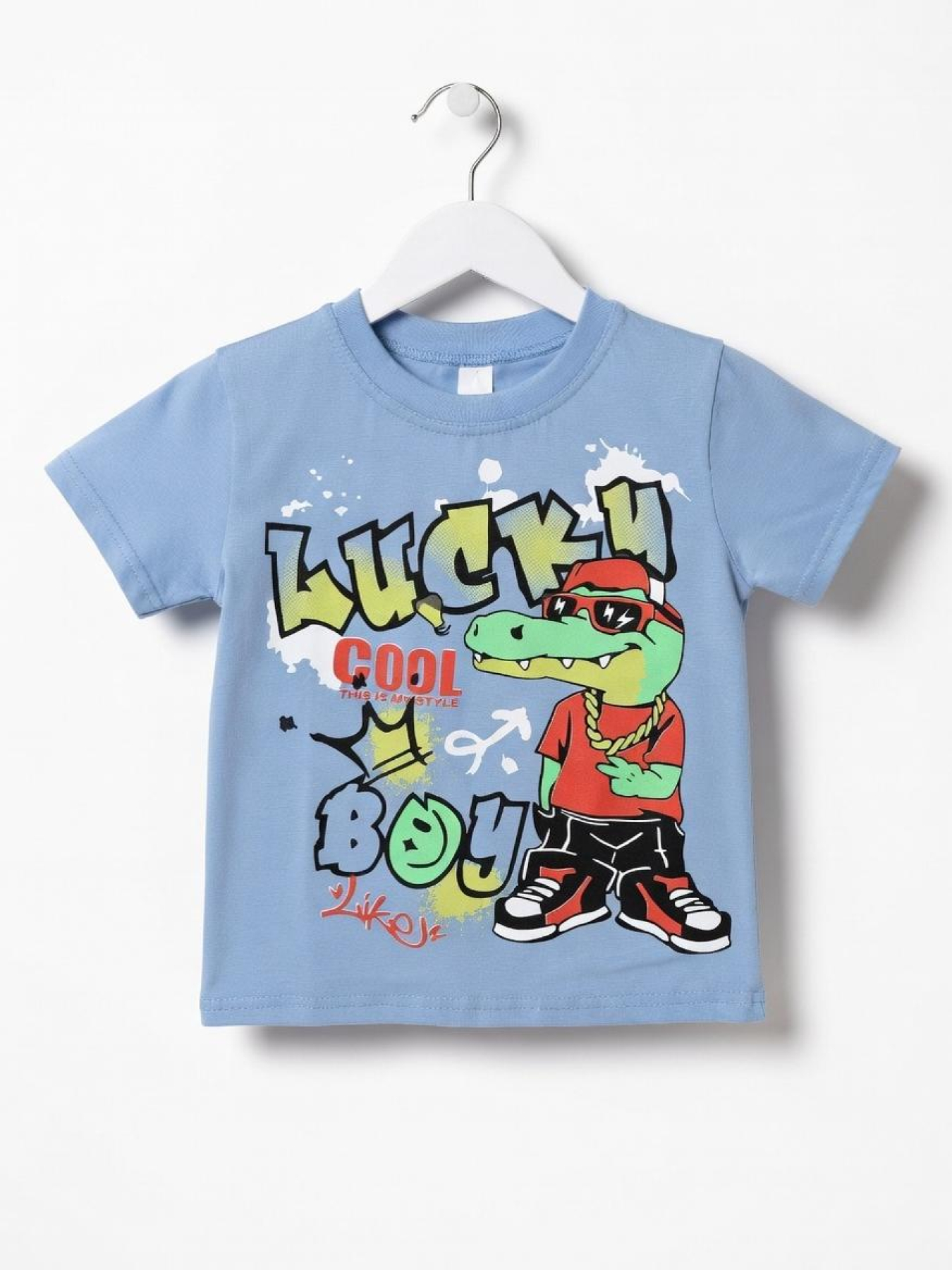 Футболка для мальчика Синий STREAM модель 713792 Фото