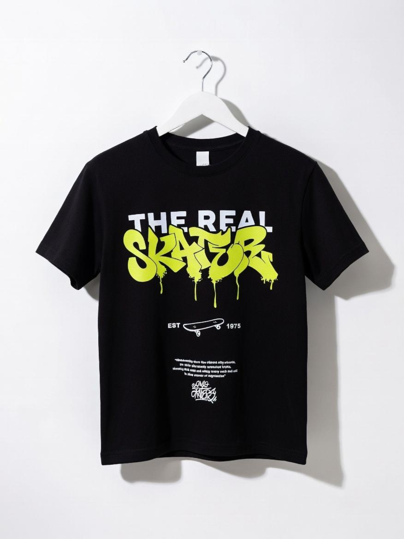 Футболка для мальчика подростка Чёрный НАРЦИС модель 714485 Фото