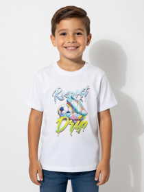 Футболка для хлопчика Білий STREAM модель 716802 Фото