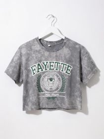 Футболка для девочки подростка Светло-серый STREAM модель 728586 Фото